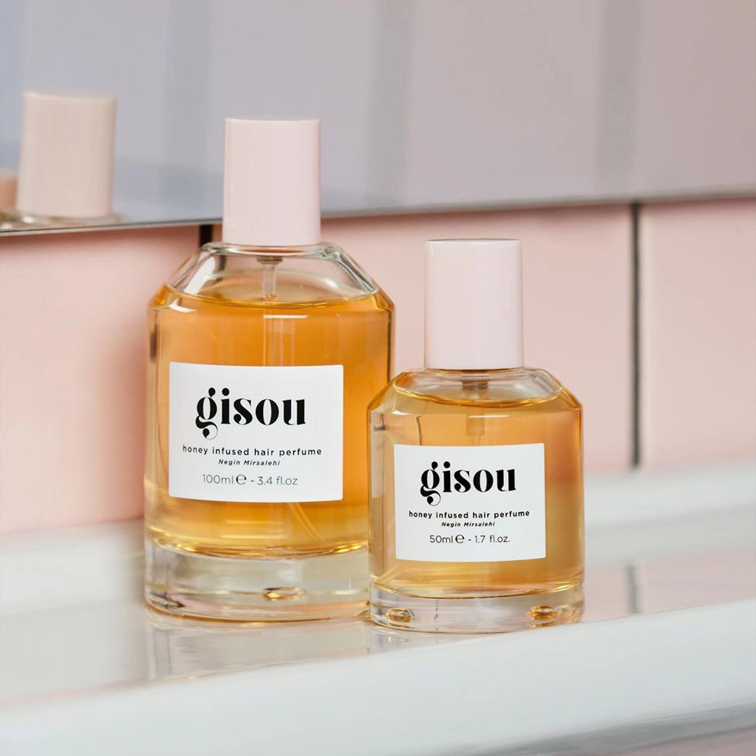 Gisou Honey Infused Hair Perfume 1.7 oz/50 mL Fresh Scent Frizz Control - Image 9