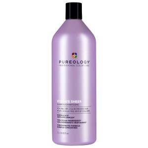Pureology Hydrate Sheer Shampoo for Fine, Dry, Color-Treated Hair - 33.8 fl oz/1000 mL