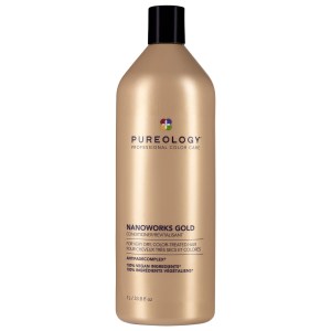 Pureology Nanoworks Gold Strengthening Hydrating Conditioner 33.8 fl oz/1000 mL