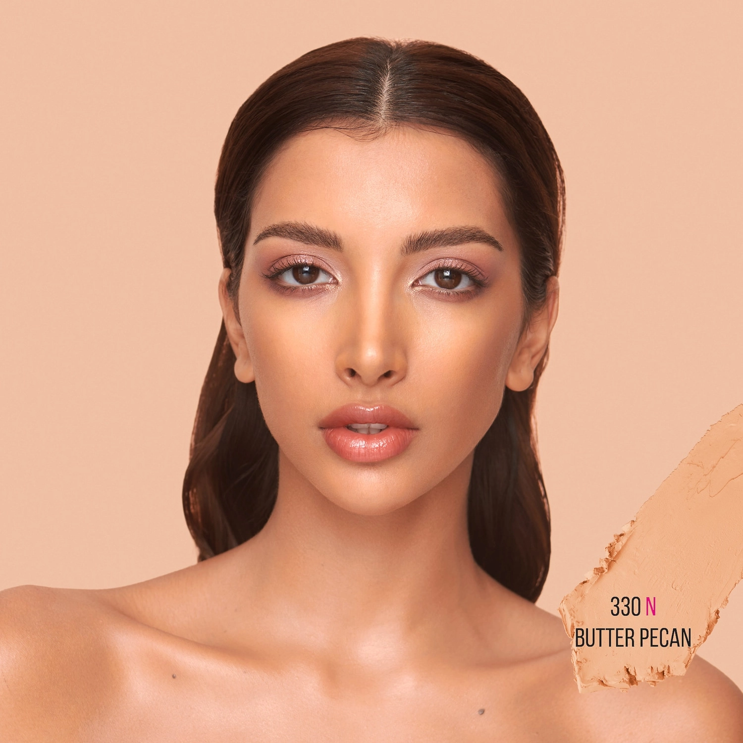 HUDA BEAUTY #FauxFilter Skin Finish Foundation Stick 330N Butter Pecan - Medium Neutral Undertone - Image 2