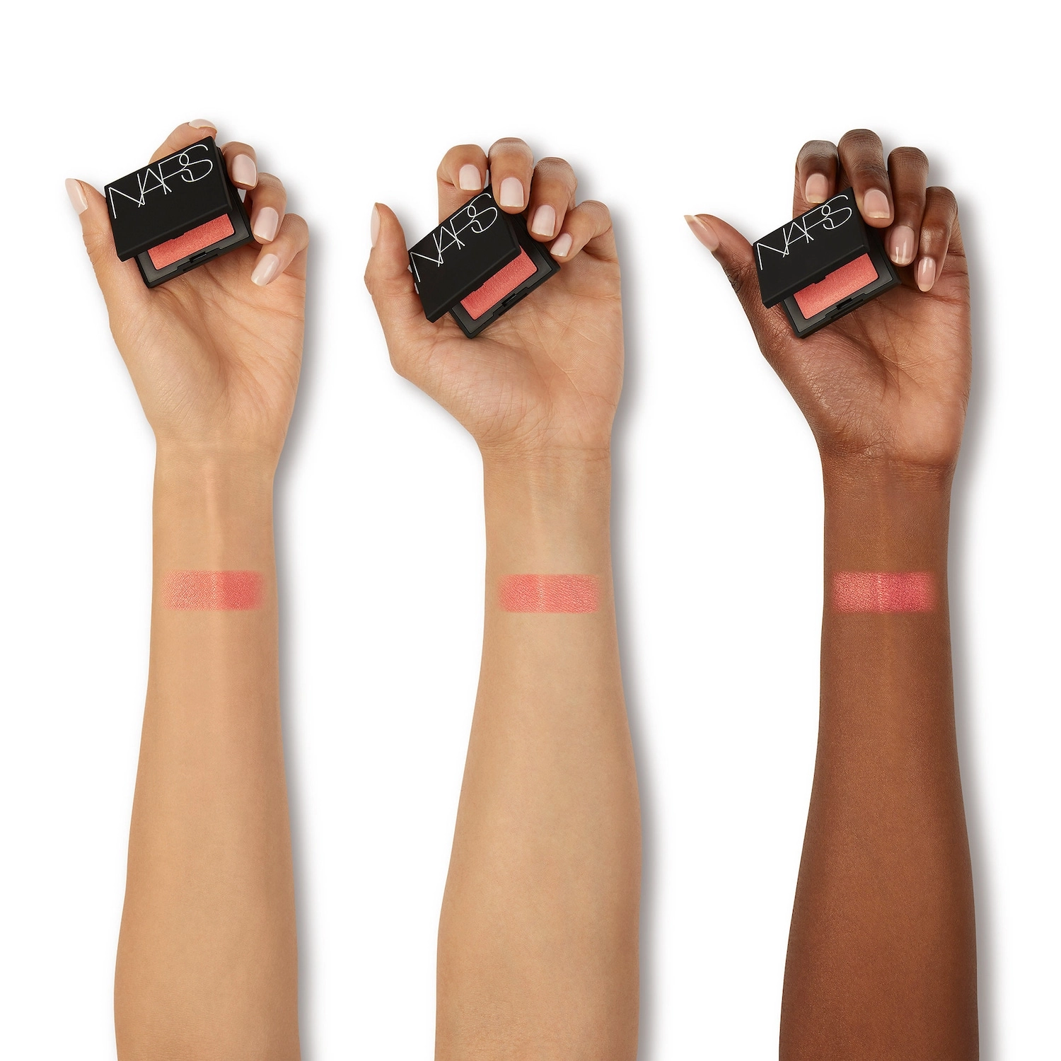 NARS Mini Orgasm X Blush - Shimmering Deep Coral, Long-Wearing, Pressed Powder Formula - Image 13