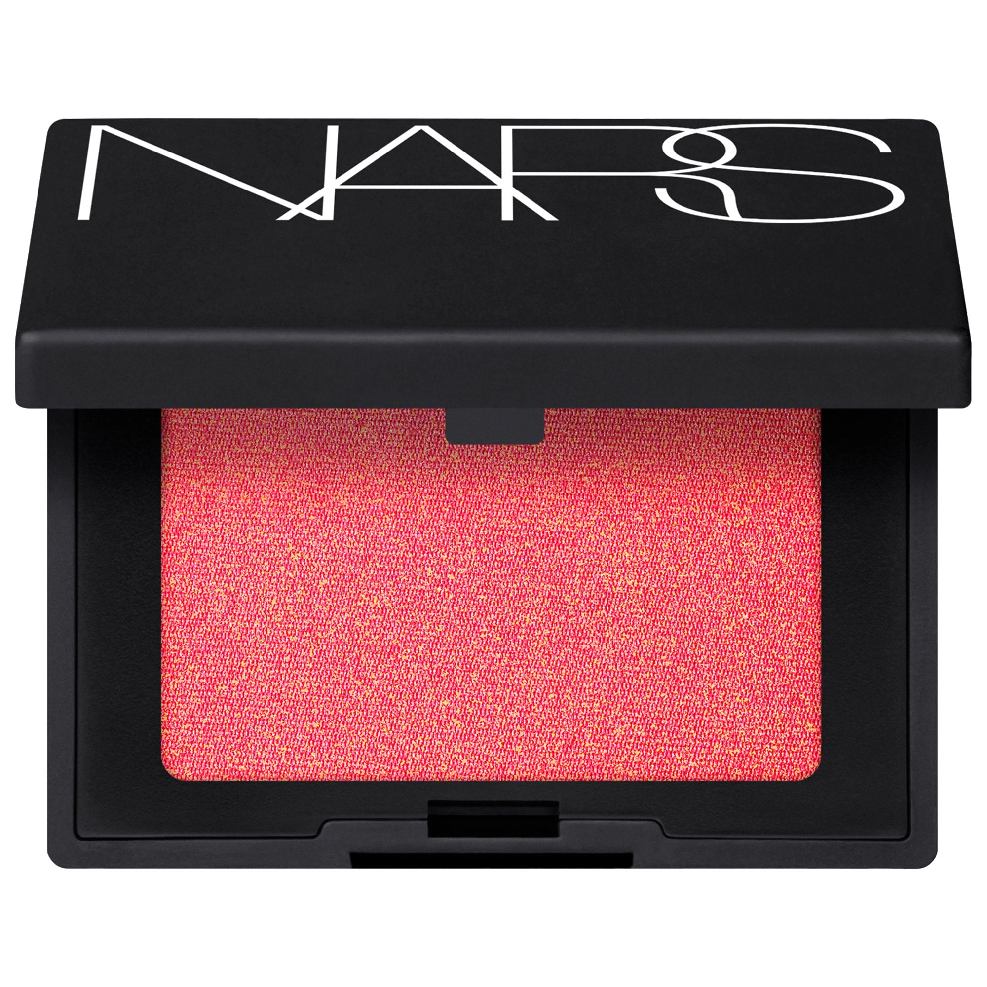 NARS Mini Orgasm X Blush - Shimmering Deep Coral, Long-Wearing, Pressed Powder Formula