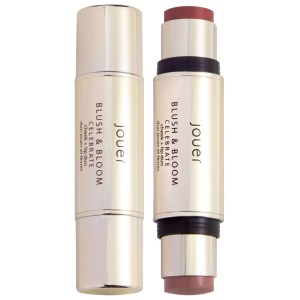 Jouer Cosmetics Blush & Bloom Cheek + Lip Duo in Celebrate - Warm Rose/Cool Rose