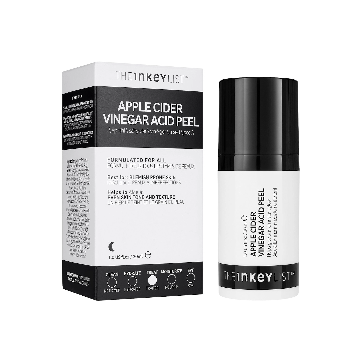INKEY List Apple Cider Vinegar Acid Peel 1 oz/30 mL - Image 5