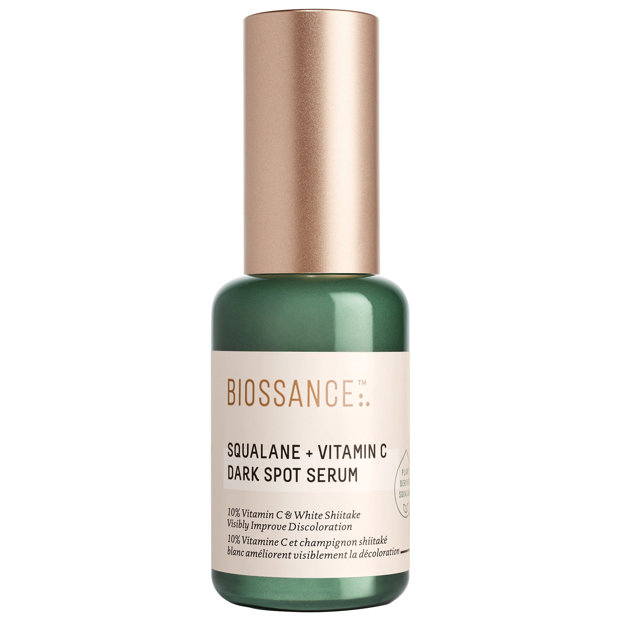 Biossance Squalane + 10% Vitamin C Dark Spot Serum 1.0 oz/30 mL Vegan