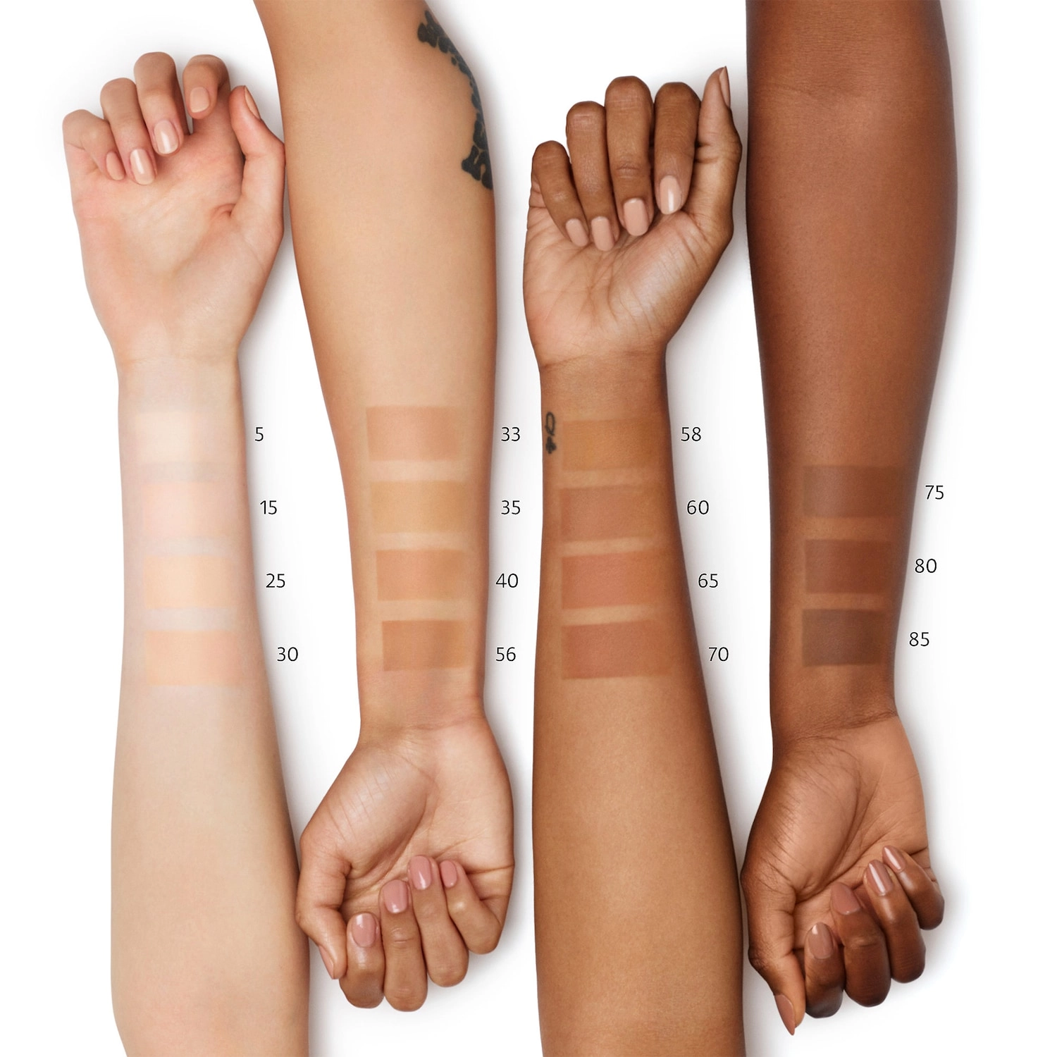 SEPHORA COLLECTION Microsmooth Multi-Tasking Baked Face Powder Foundation 80 Sienna - Image 4