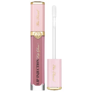 Too Faced Lip Injection Power Plumping Hydrating Lip Gloss - Glossy & Bossy Soft Mauve Pink
