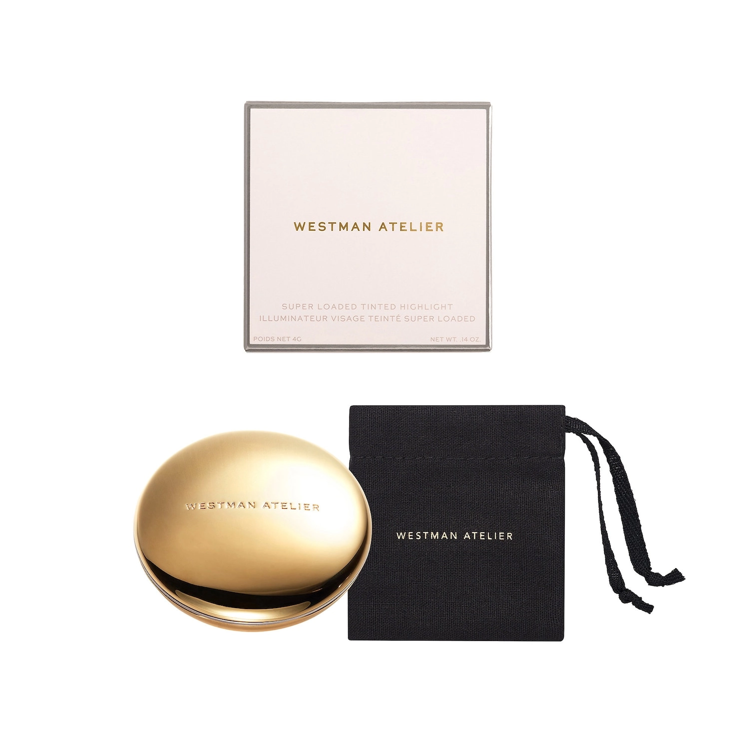 Westman Atelier Super Loaded Tinted Cream Highlighter - Peau de Soleil, Vegan - Image 8