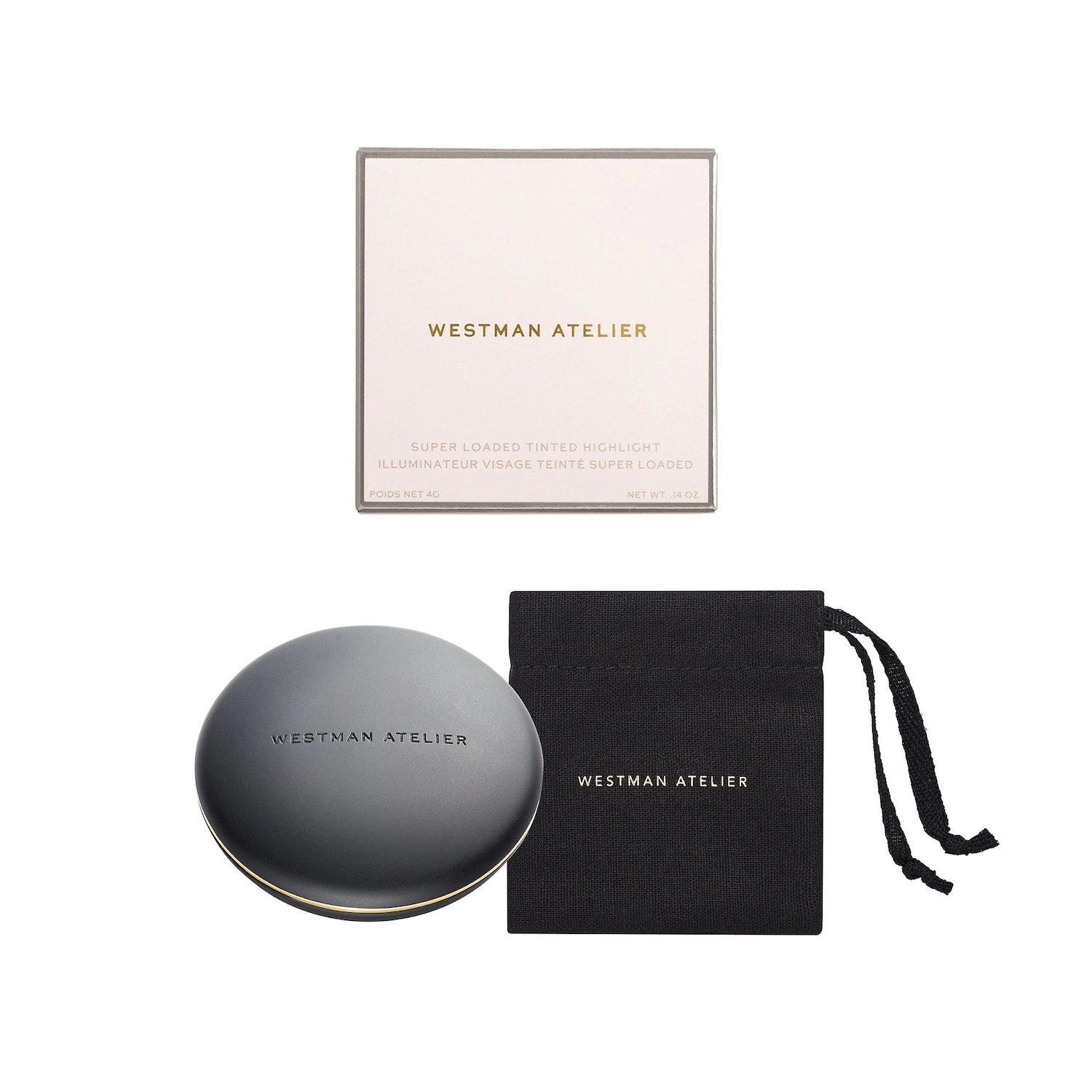 Westman Atelier Super Loaded Tinted Cream Highlighter in Peau de Rose - Soft Warm Rose - Image 8