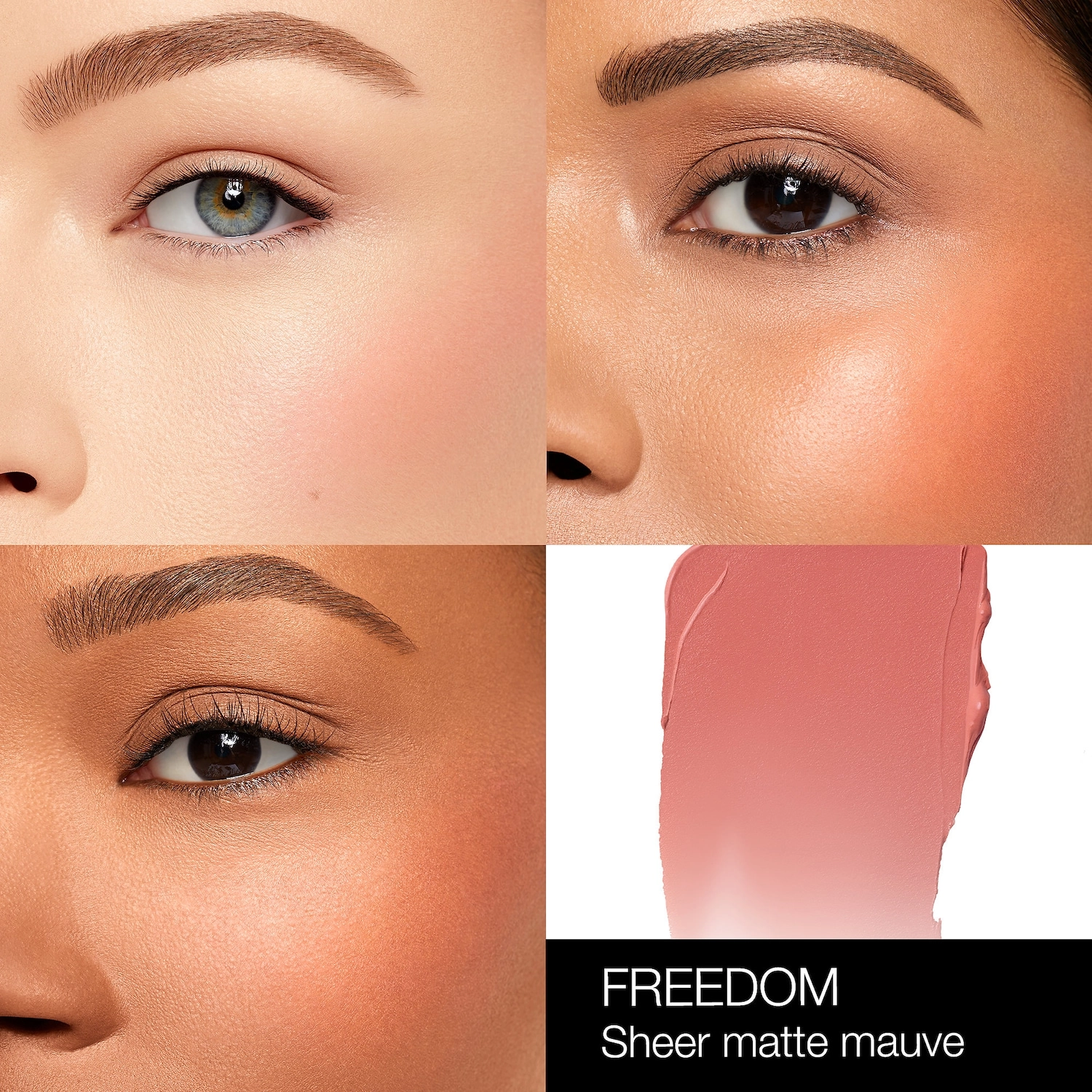 NARS Air Matte Sheer Cream Blush - Freedom, Vegan, Matte Finish - Image 3