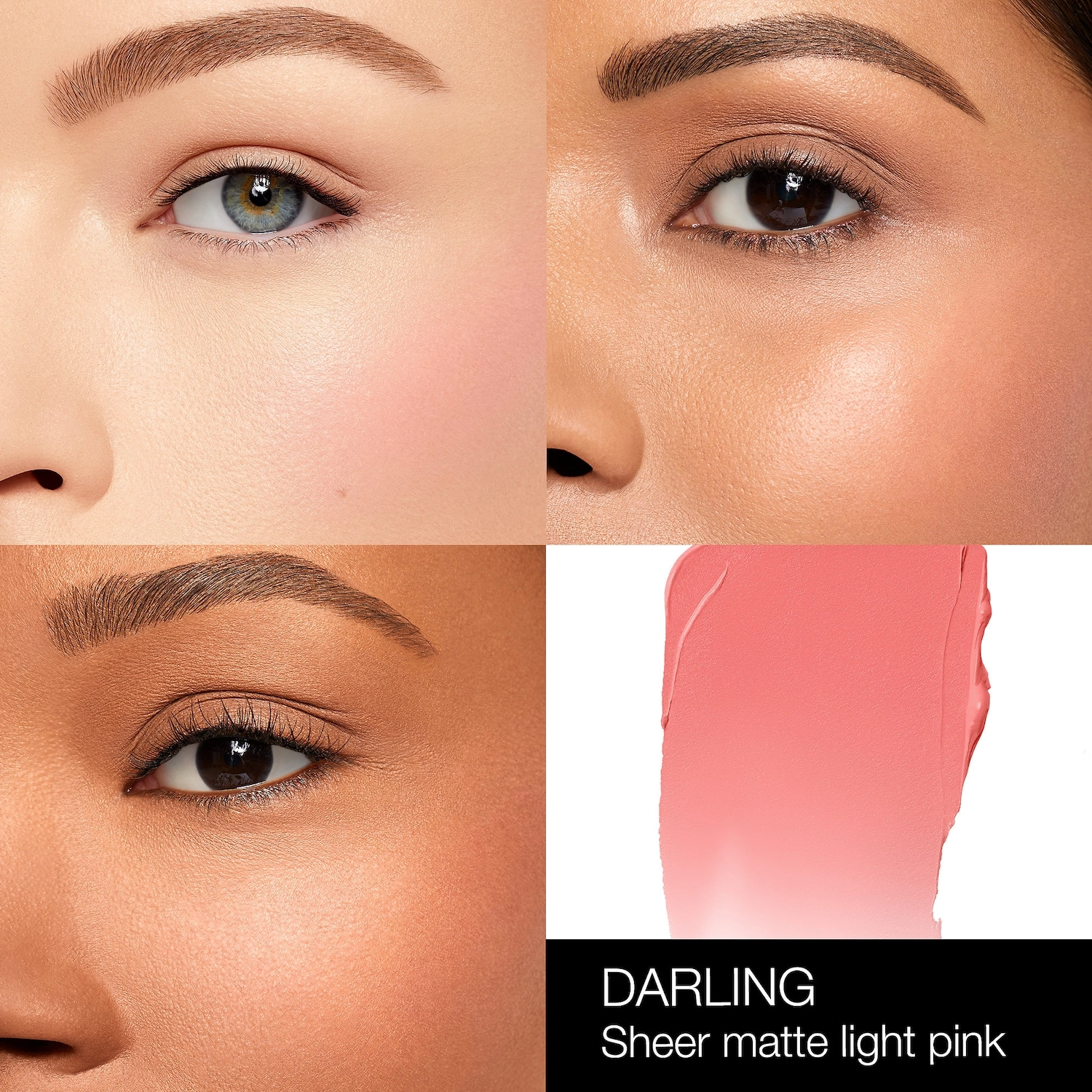 NARS Air Matte Sheer Cream Blush - Darling, Vegan, Matte Finish - Image 3