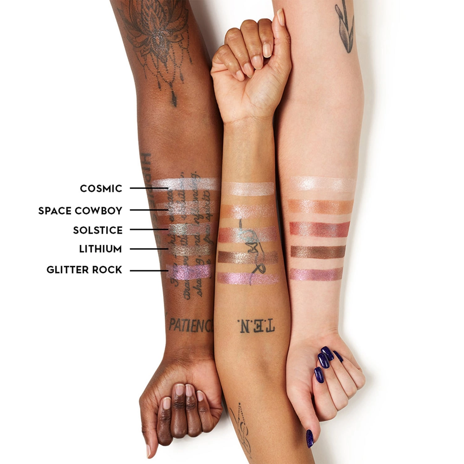 Urban Decay 24/7 Moondust Eyeshadow - Solstice (Red with Green Sparkle) - Image 2