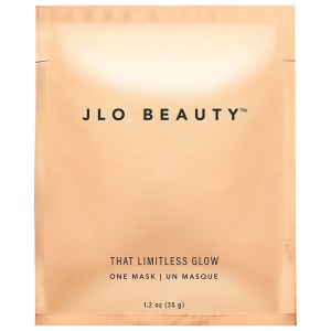 JLo Beauty That Limitless Glow Sheet Mask - Size: 1 Mask, Good for: Loss of Firmness, Anti-Aging, Niacinamide