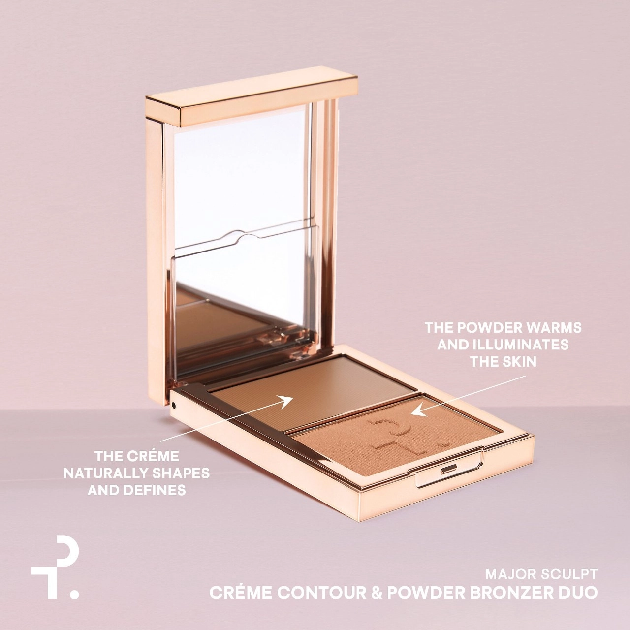PATRICK TA Major Sculpt Crème Contour & Powder Bronzer Duo - She's Sculpted - Image 7
