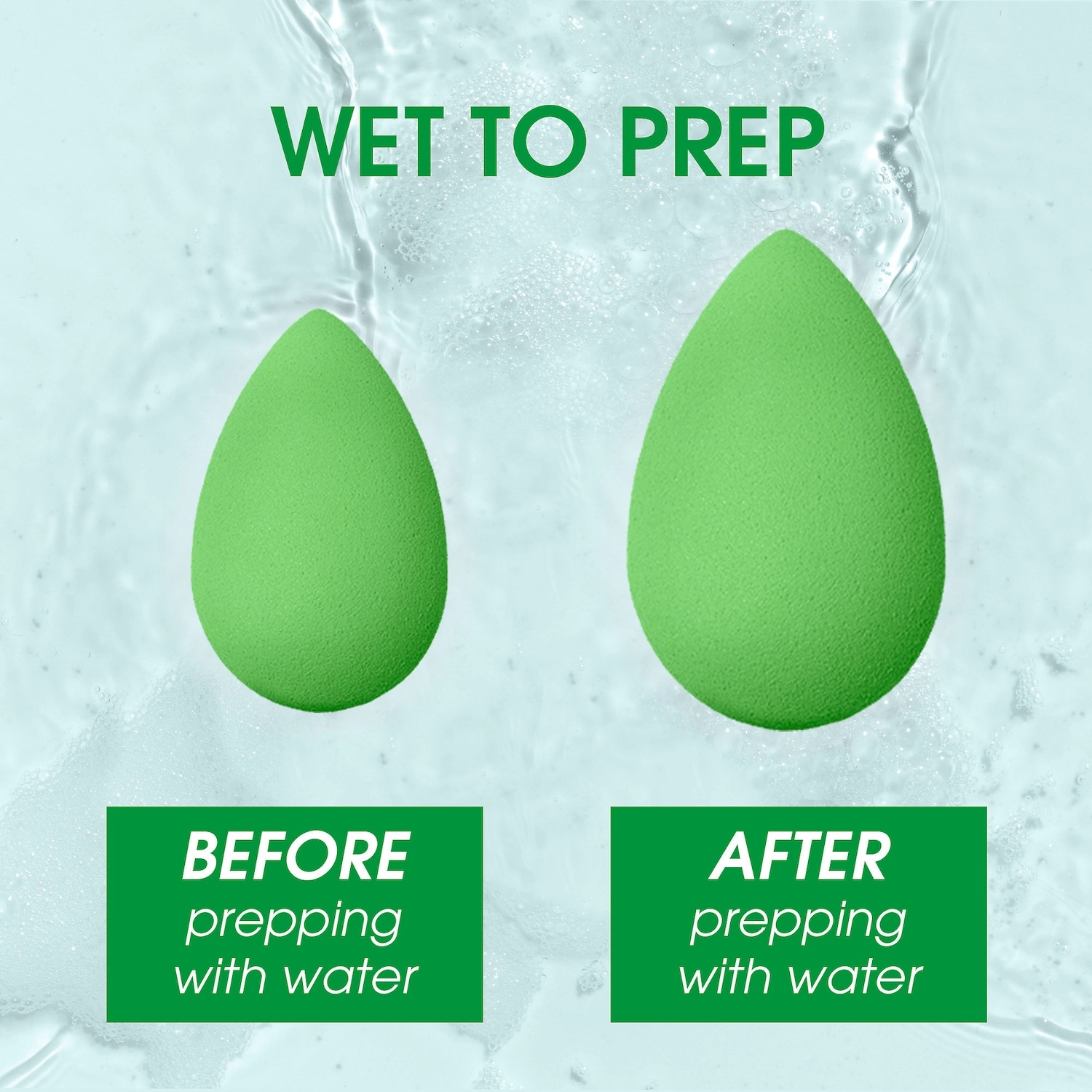 beautyblender Biopure Sustainable Green Makeup Sponge - Image 3