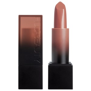 HUDA BEAUTY Power Bullet Cream Glow Hydrating Lipstick Color: Baby Face - Medium Nude Plum