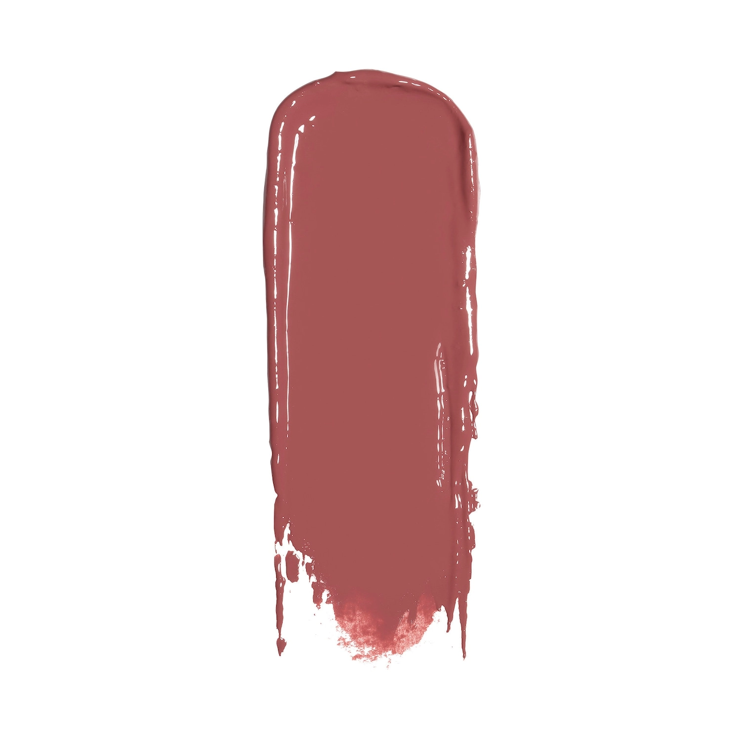 HUDA BEAUTY Power Bullet Cream Glow Hydrating Lipstick Color: Habibi - Rich Berry Wine - Image 4
