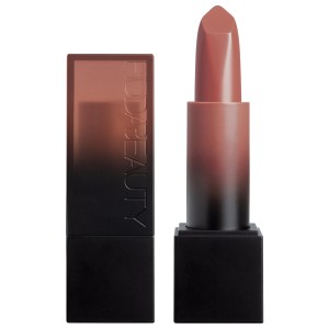 HUDA BEAUTY Power Bullet Cream Glow Hydrating Lipstick Color: Habibi - Rich Berry Wine