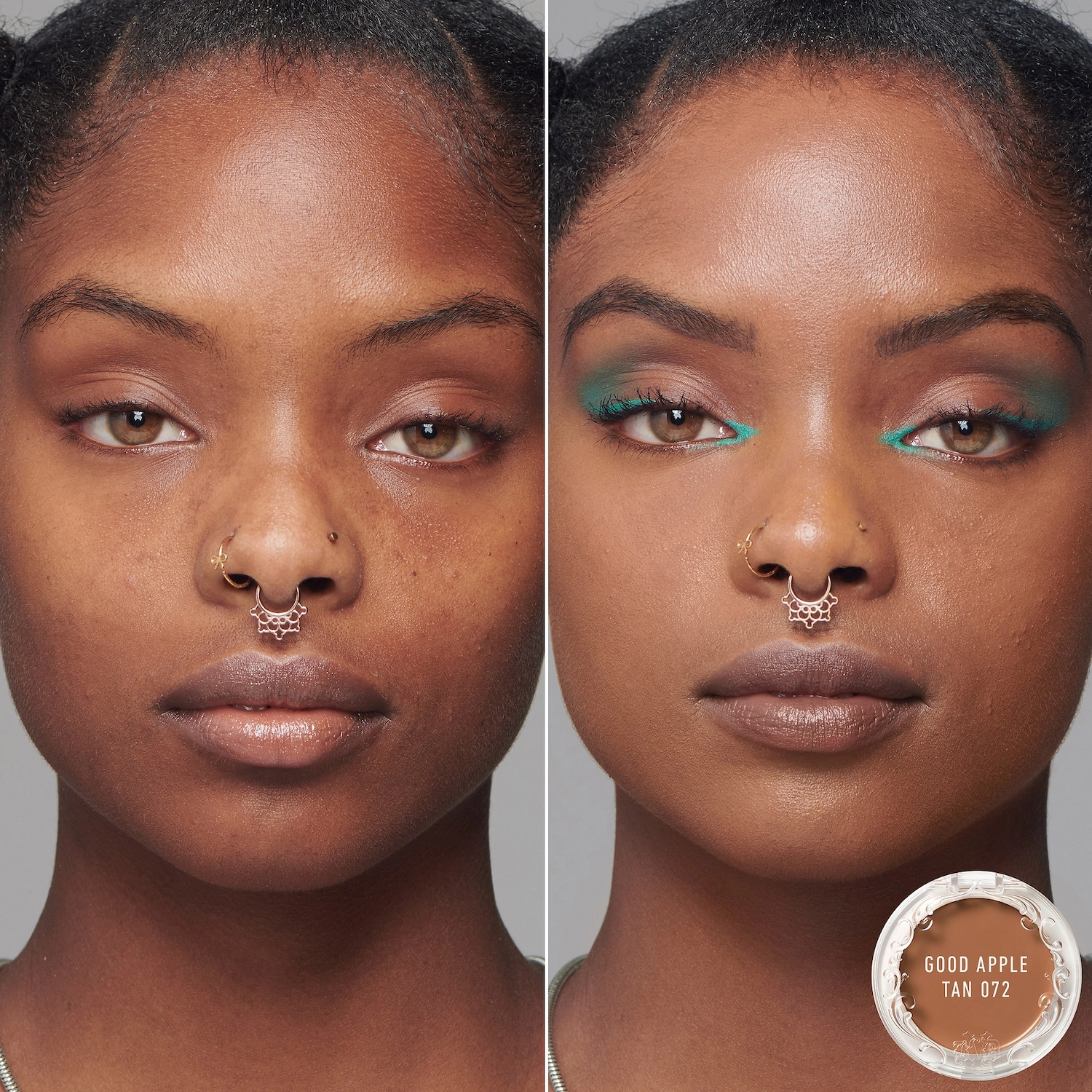 KVD Beauty Good Apple Lightweight Full-Coverage Cream Foundation Balm - Tan 072 - Image 2