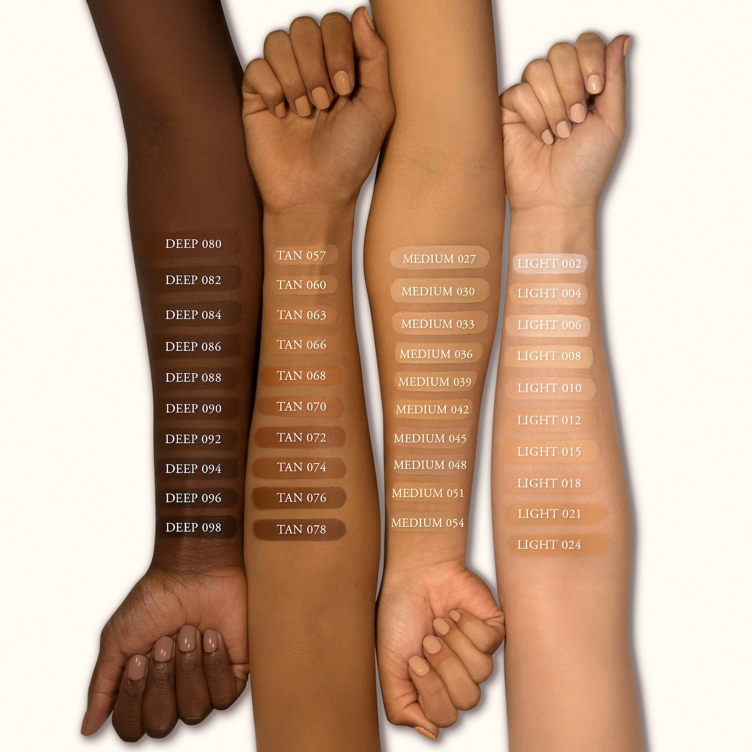 KVD Beauty Good Apple Lightweight Full-Coverage Cream Foundation Balm Color: Light 024 - Warm Peach Undertones - Image 3