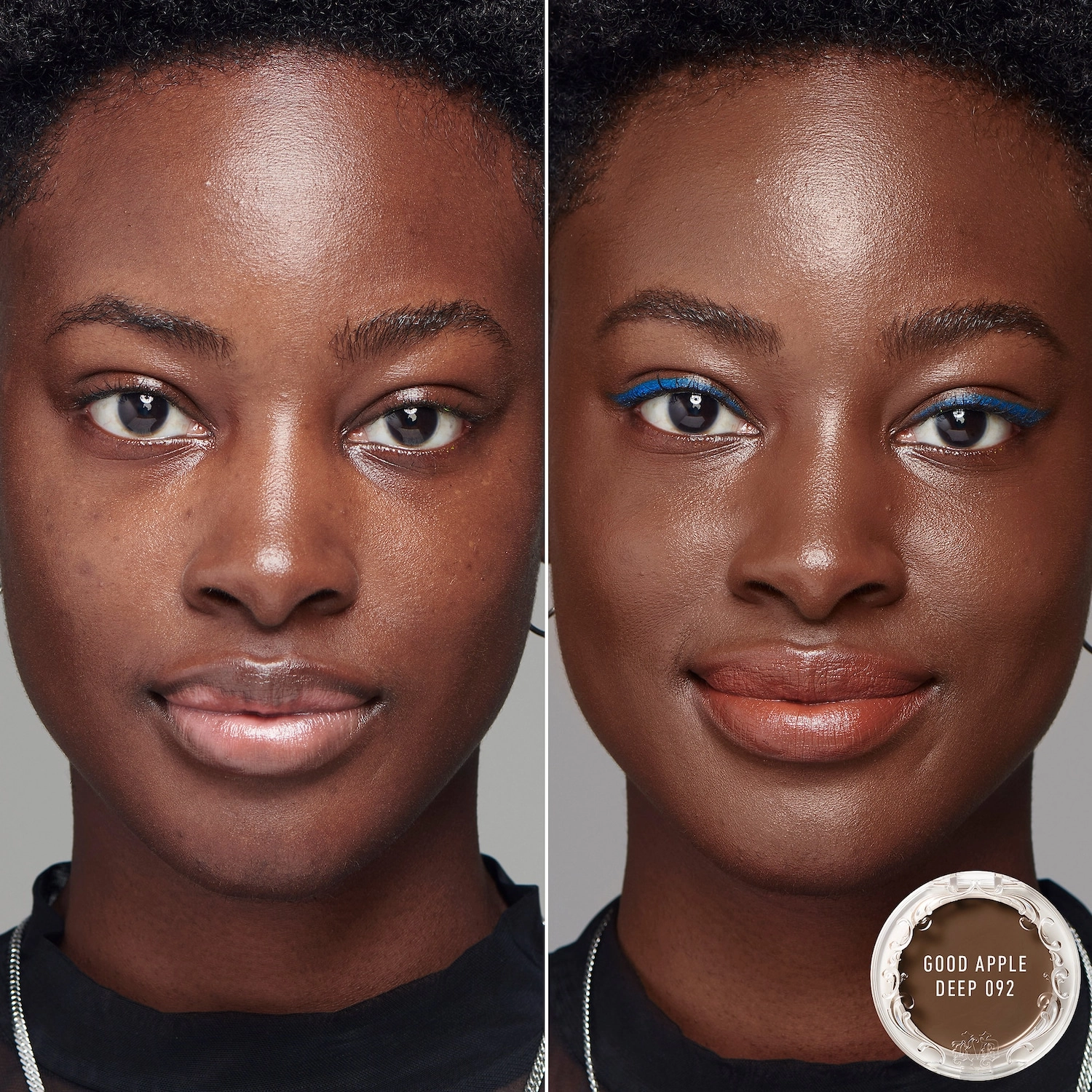 KVD Beauty Good Apple Lightweight Full-Coverage Cream Foundation Balm Color: Deep 092 - Image 2