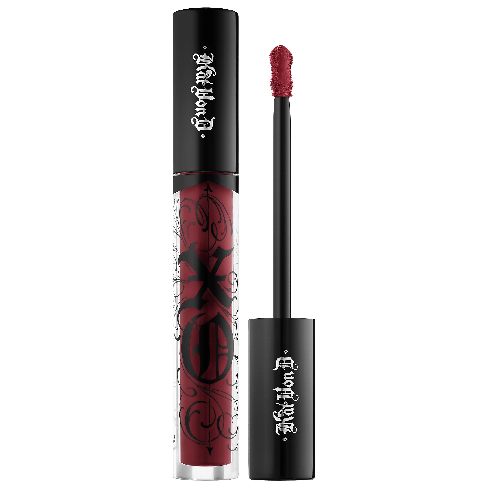 KVD Beauty XO Vinyl Lip Cream Lip Gloss in Hollyhock - Juicy Berry