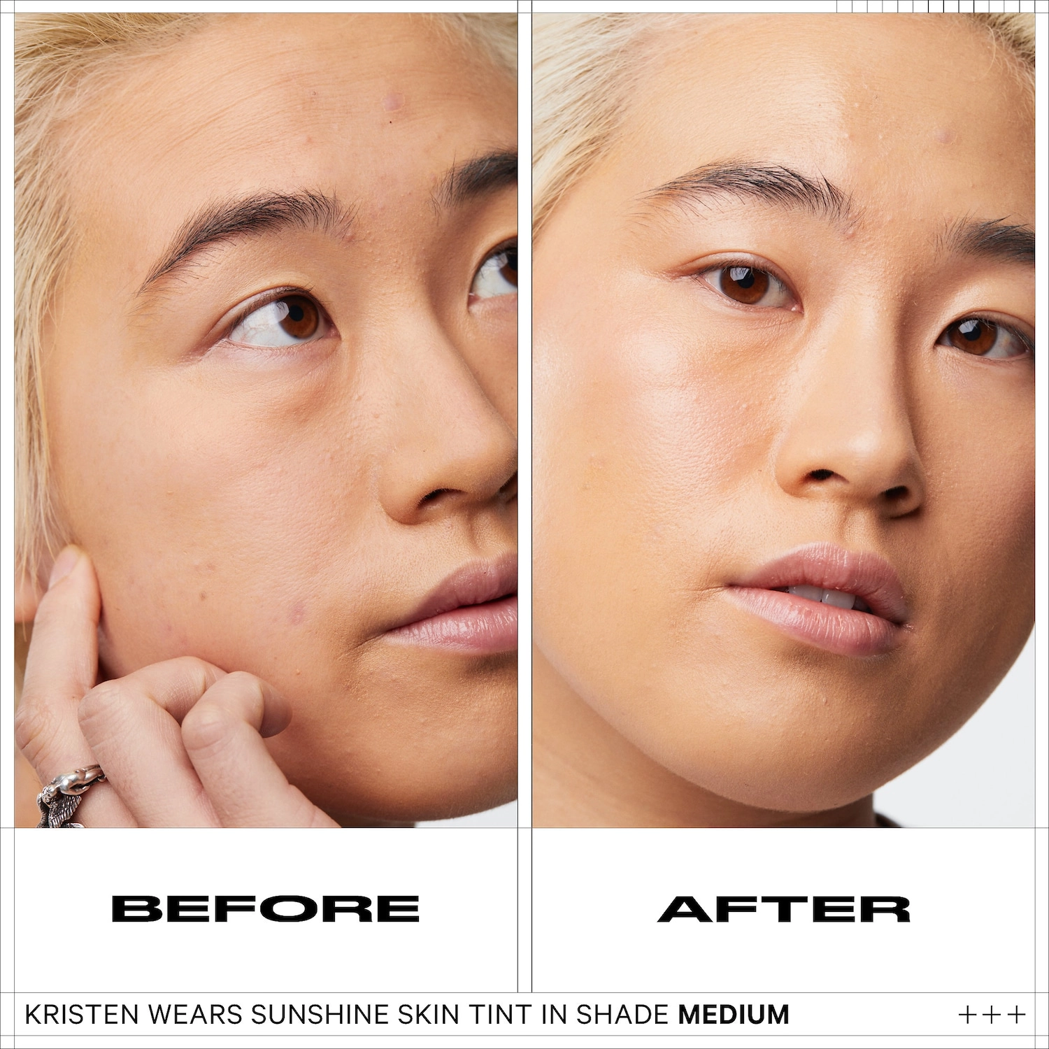 MILK MAKEUP Sunshine Skin Tint Clean Foundation Medium - Natural Finish - Image 6