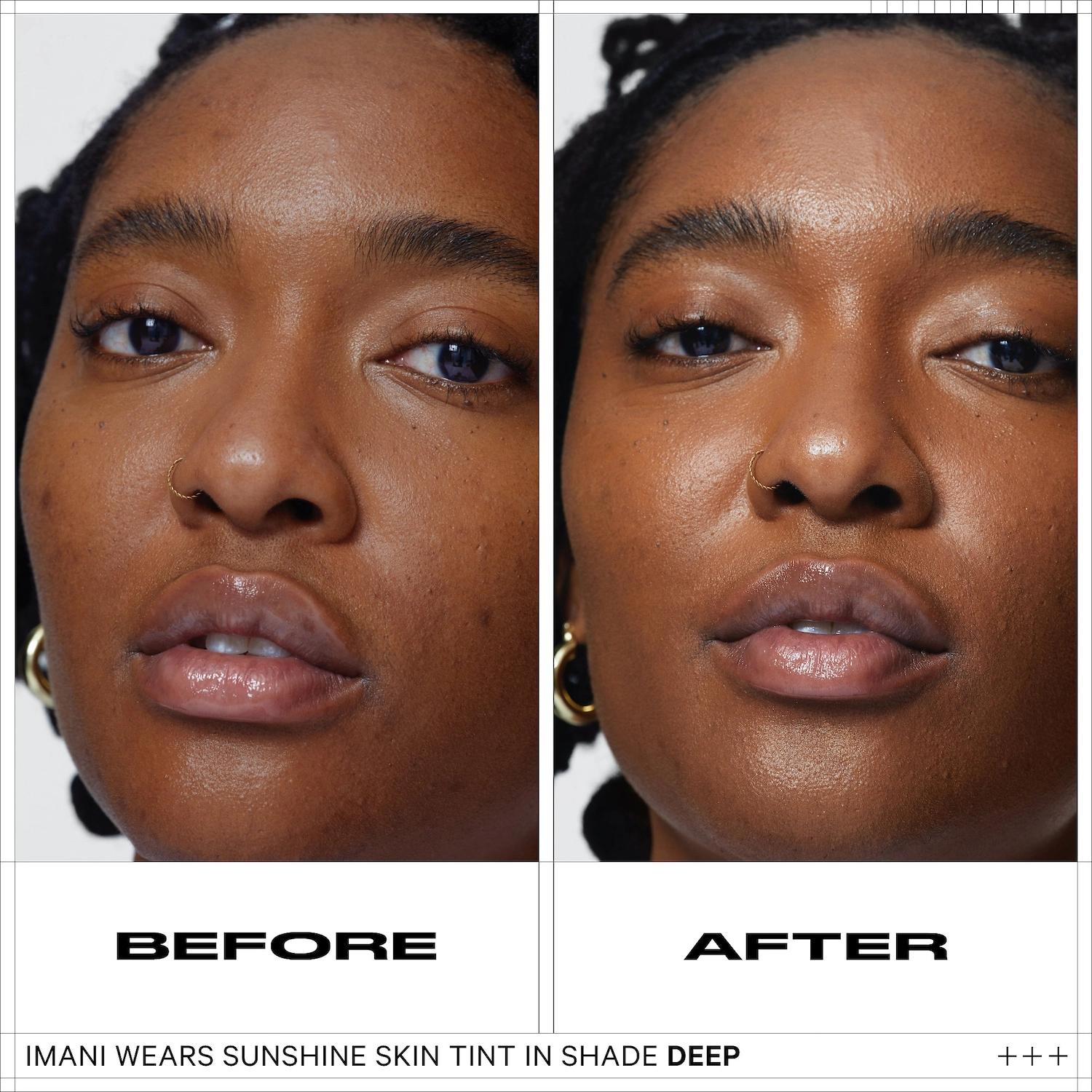 MILK MAKEUP Sunshine Skin Tint Clean Foundation Color: Deep - Deep with Warm Undertones - Image 4