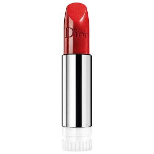Dior Rouge Dior Refillable Lipstick 999 Metallic Red - Hydrating Long-wearing Full Coverage
