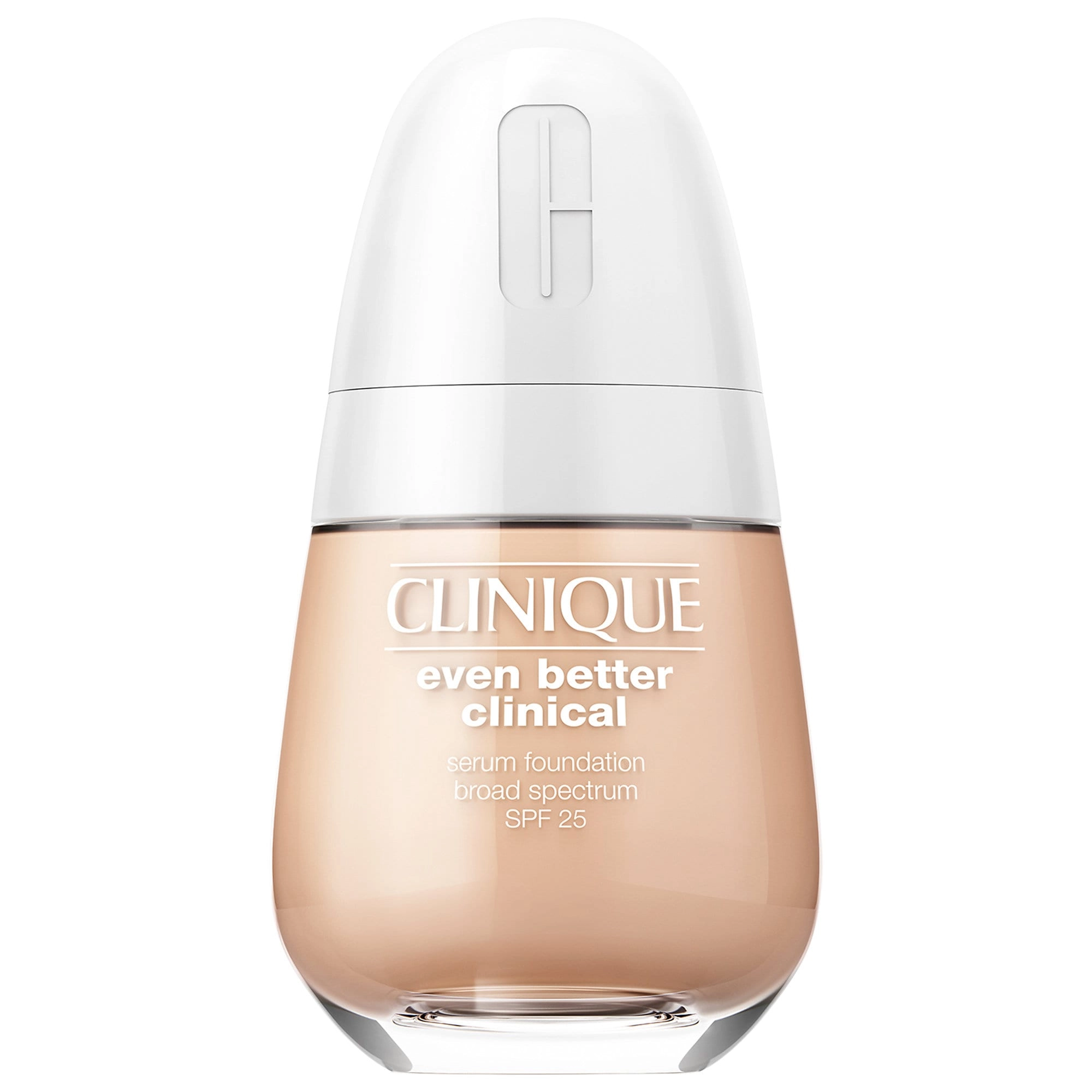 CLINIQUE Even Better Clinical™ Serum Foundation Broad Spectrum SPF 25 Color: CN 10 Alabaster - Full Coverage, Matte Finish, Hyaluronic Acid, Vitamin C