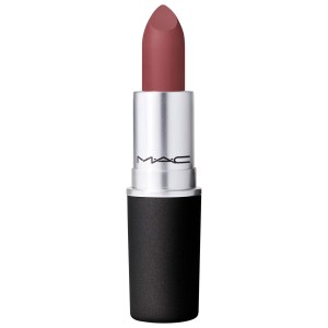 MAC Cosmetics Powder Kiss Lipstick Color: Kinda Soar-Ta - Deep Mauve