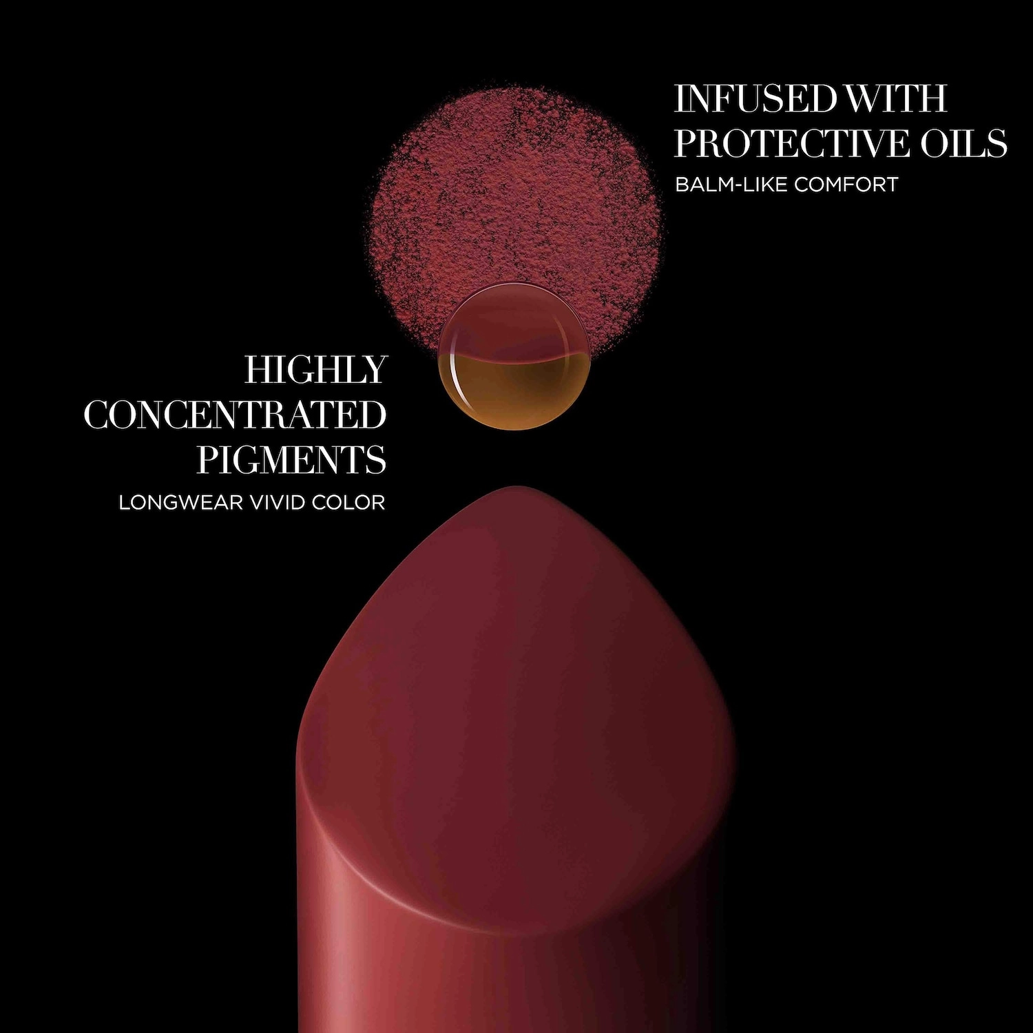 Armani Beauty Lip Power Satin Long Lasting Lipstick Color: 400 Four Hundred - Neutral Red - Image 7