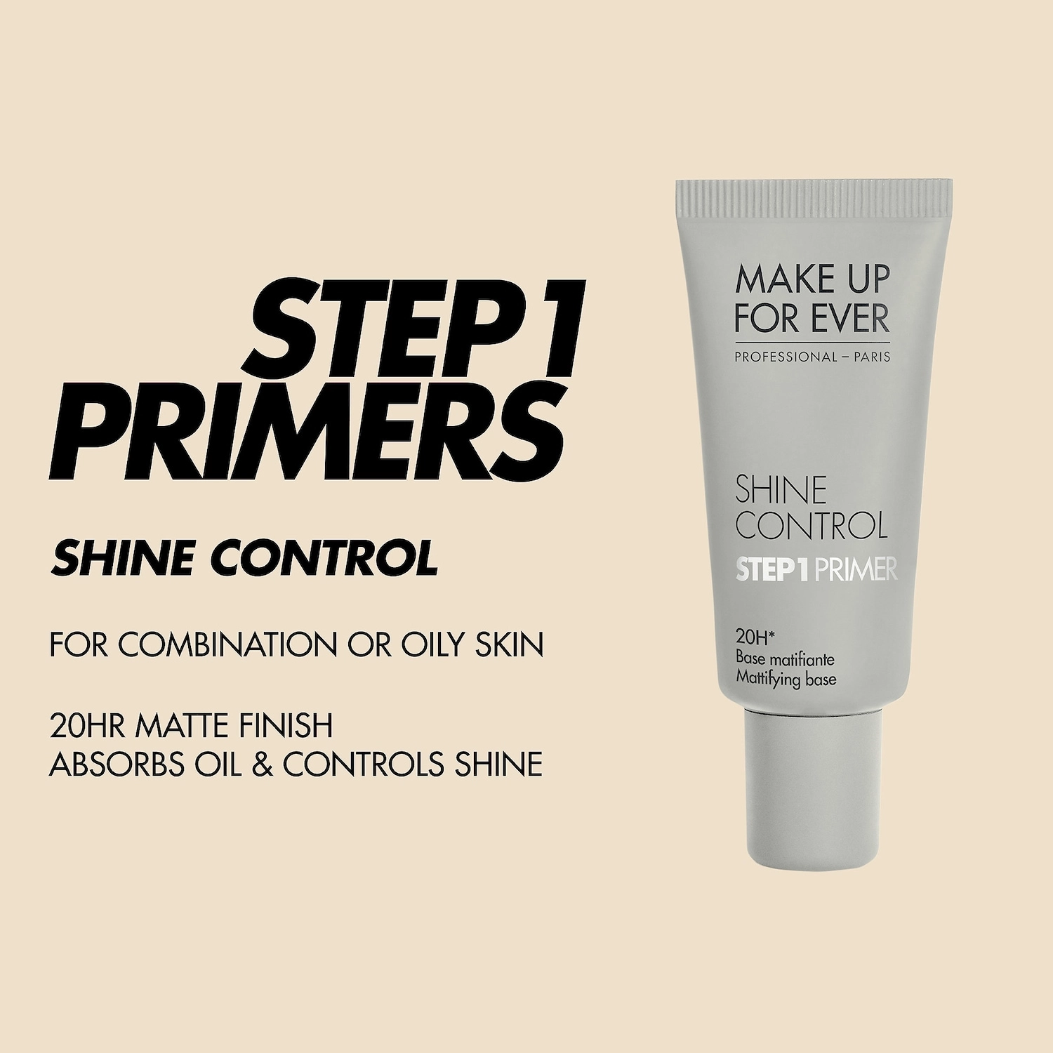 MAKE UP FOR EVER Step 1 Primer Shine Control - Color: Shine Control - Image 4
