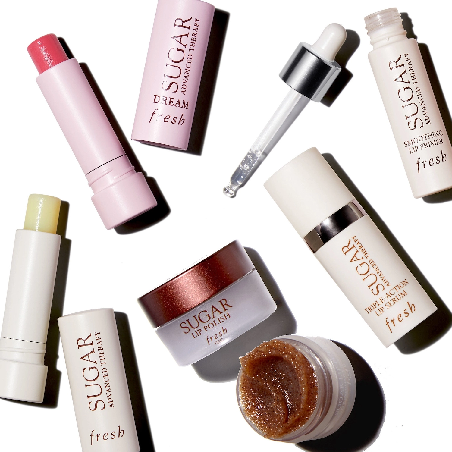 Fresh Sugar Lip Polish Exfoliator - Brown Sugar Crystals - Shea Butter and Jojoba Oil - Image 4