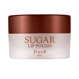Fresh Sugar Lip Polish Exfoliator - Brown Sugar Crystals - Shea Butter and Jojoba Oil