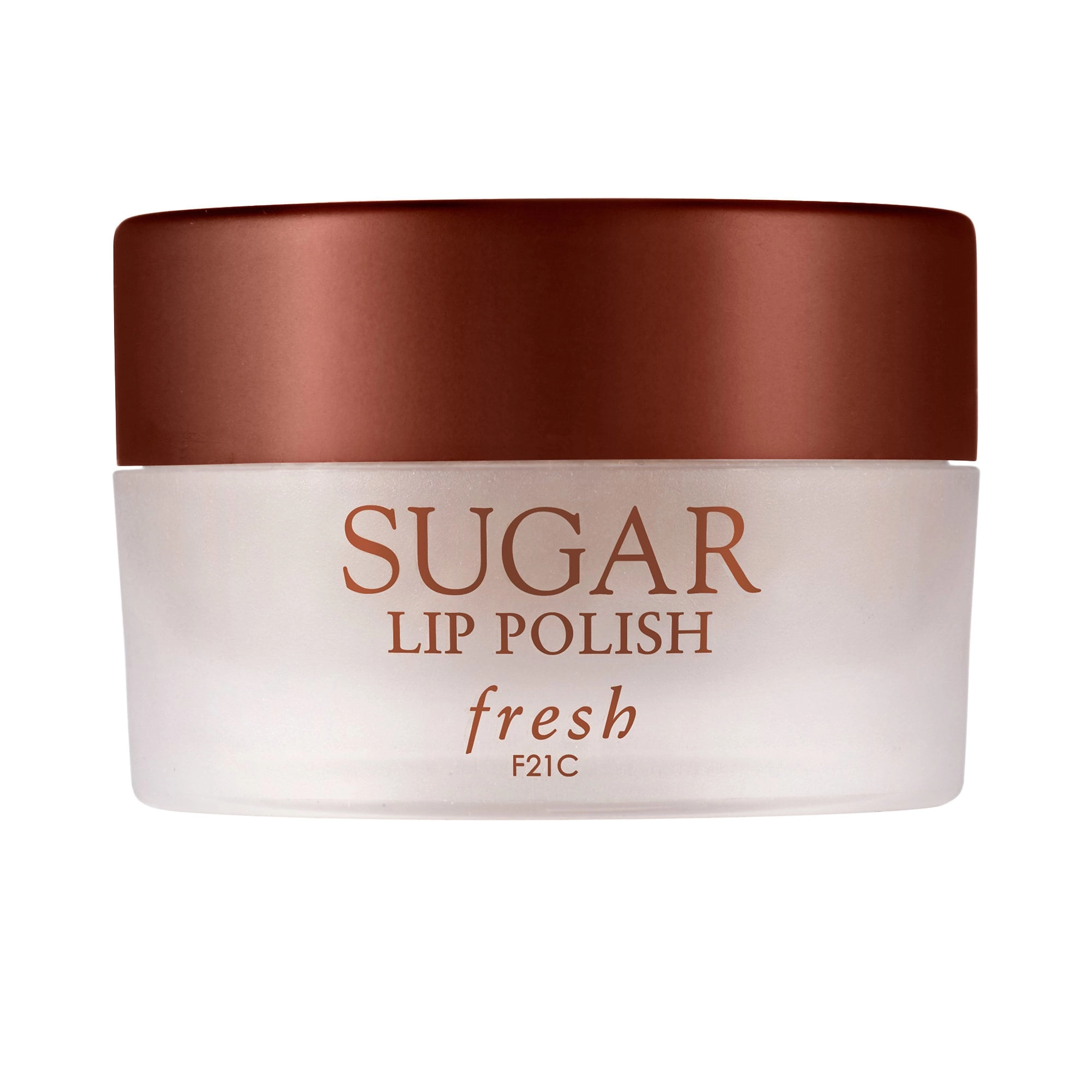 Fresh Sugar Lip Polish Exfoliator - Brown Sugar Crystals - Shea Butter and Jojoba Oil