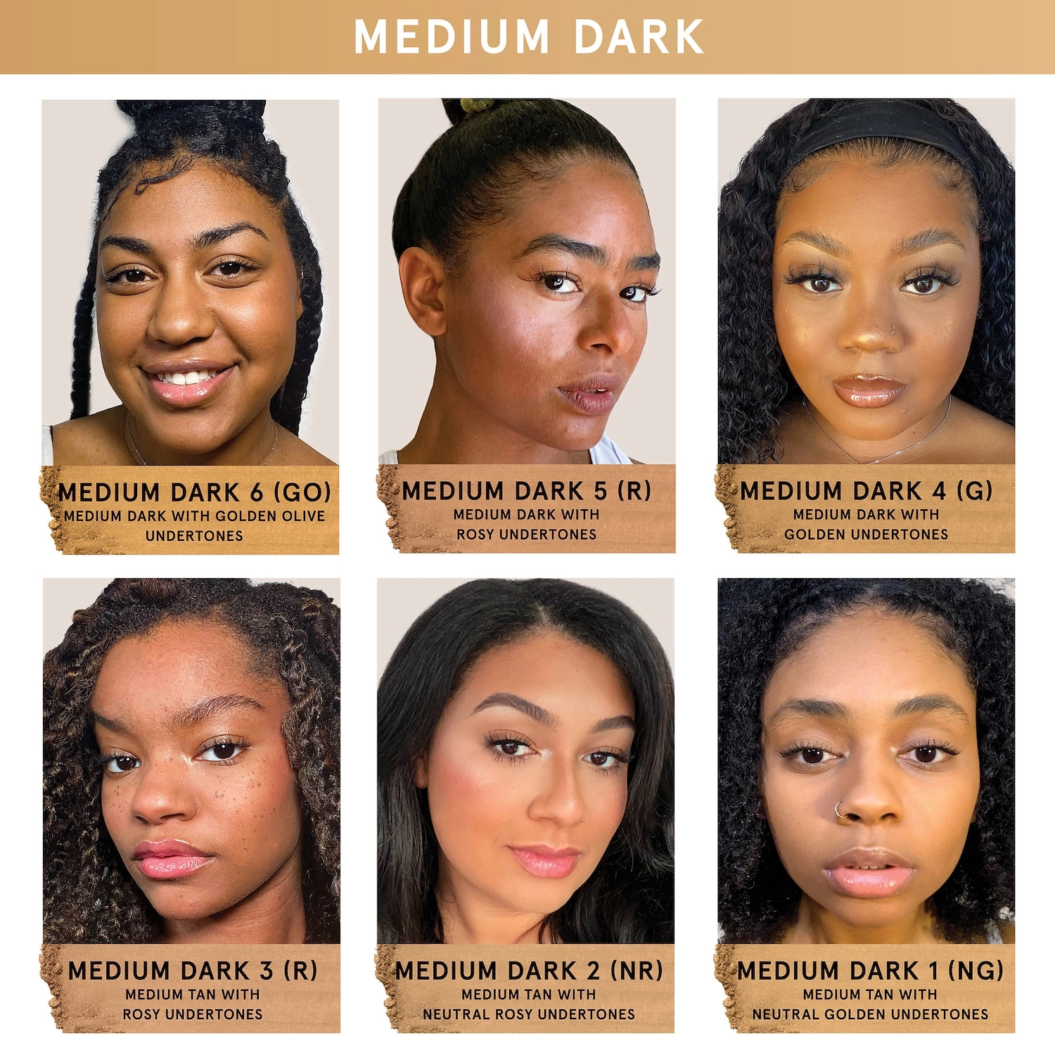 ONE/SIZE by Patrick Starrr Turn Up The Base Versatile Powder Foundation Color: Medium Dark 6 (GO) - Image 9