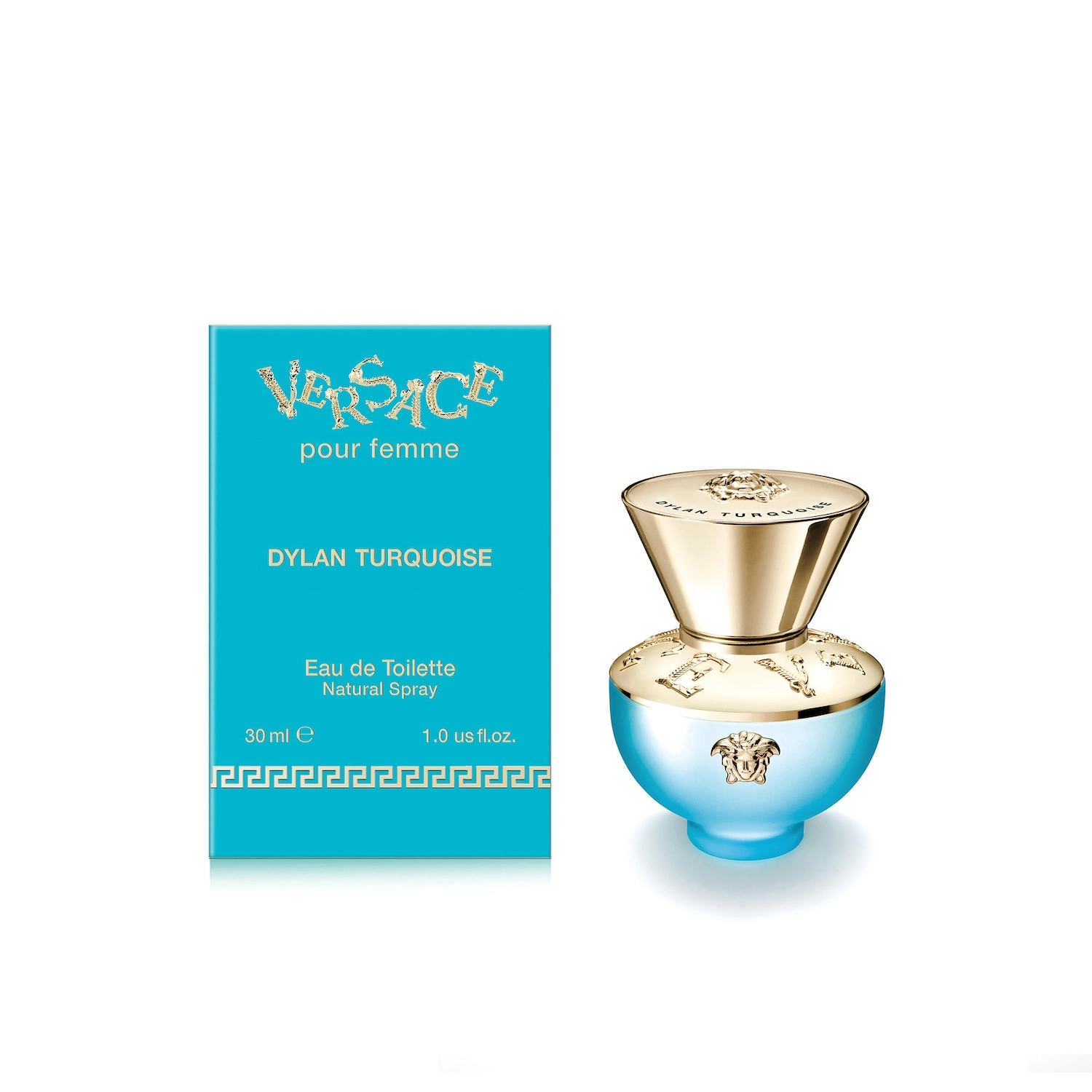 Versace Dylan Turquoise Pour Femme 1 oz/30 mL Fresh Florals Fragrance - Image 6