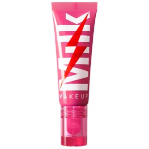 MILK MAKEUP Electric Glossy Lip Plumper Color: Charged - Pink