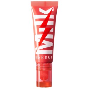 MILK MAKEUP Electric Glossy Lip Plumper - Wired Coral Vegan