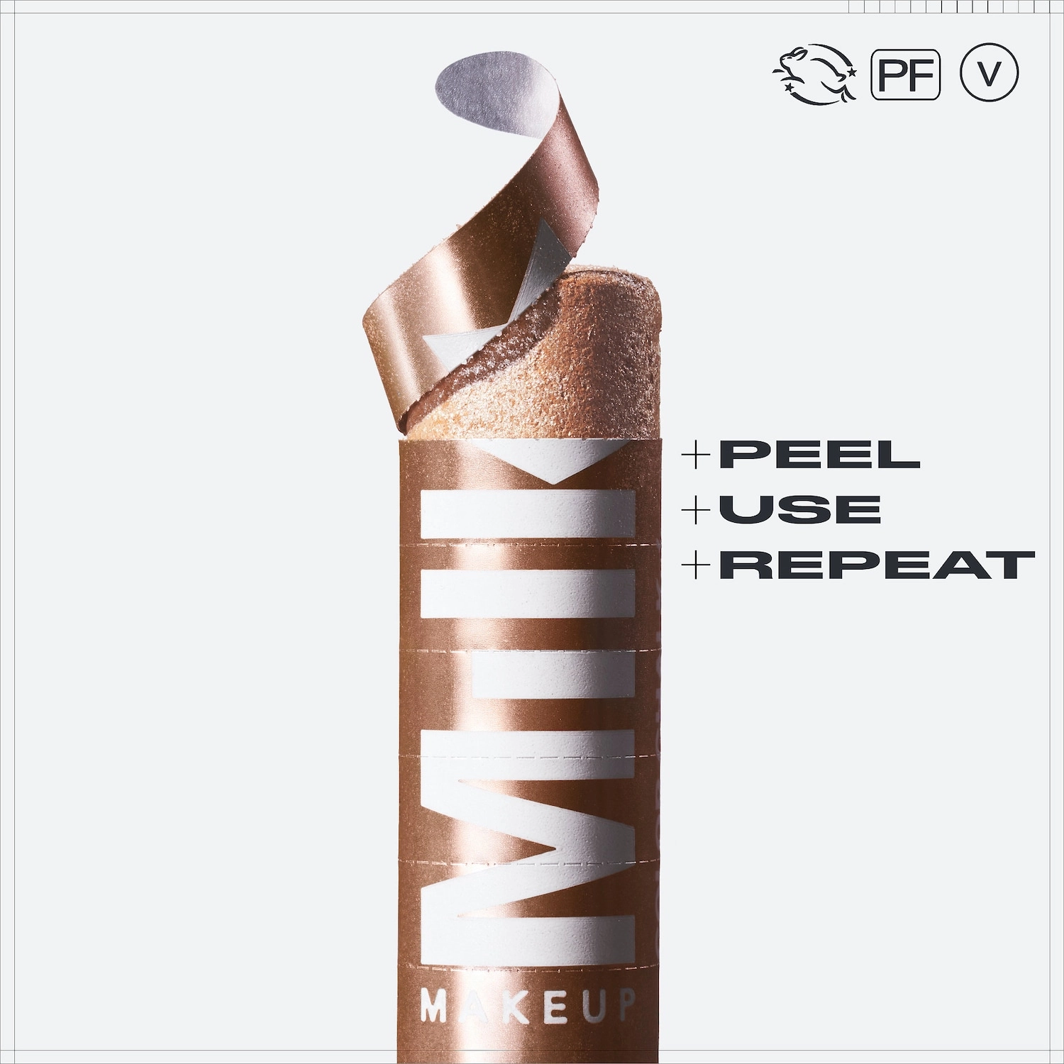 MILK MAKEUP Color Chalk Multi-Use Powder Pigment - Double Dutch (Brown) Vegan Shimmer Finish - Image 5