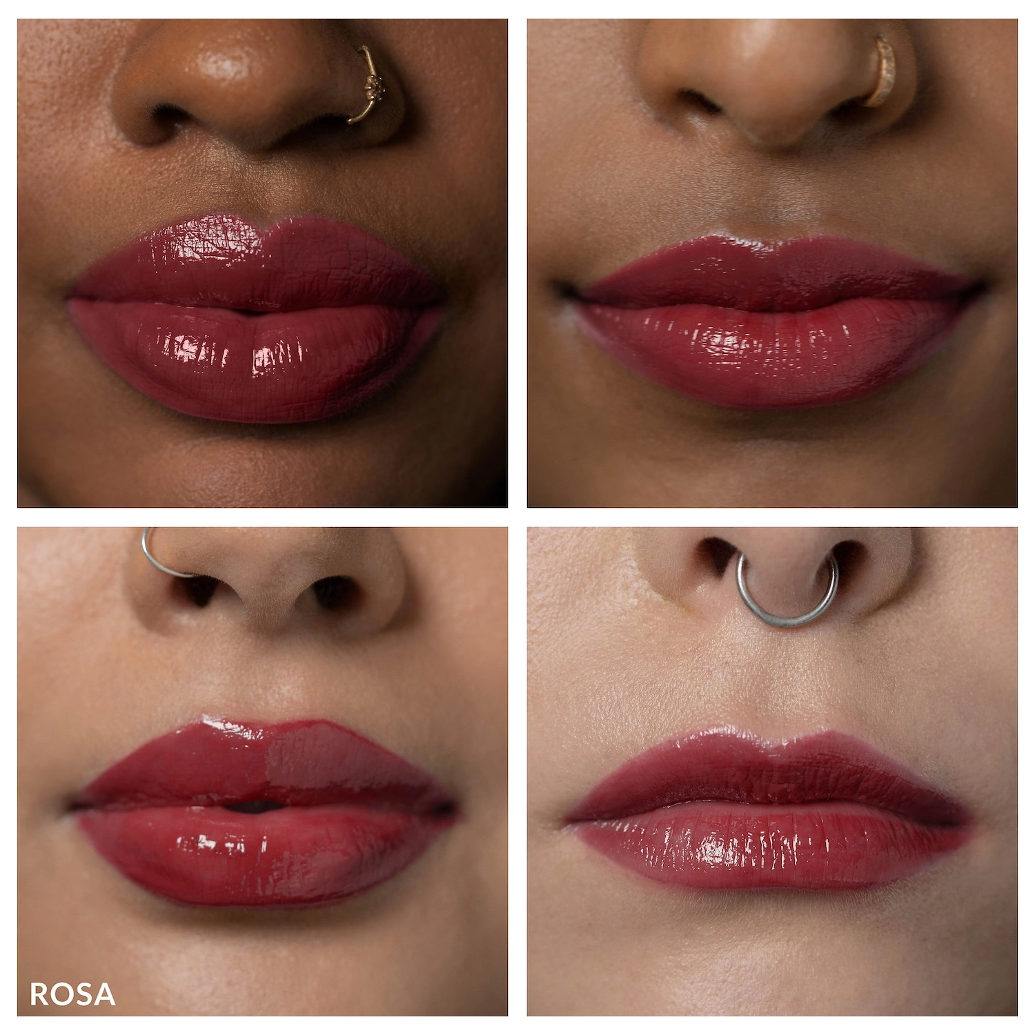 KVD Beauty XO High Shine Lip Gloss - Rosa, Vegan, High Shine Finish - Image 2
