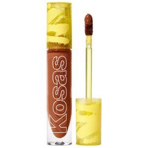 Kosas Revealer Super Creamy + Brightening Concealer and Daytime Eye Cream in Tone 8.5 C - Deep with Cool Orange-Red Undertones