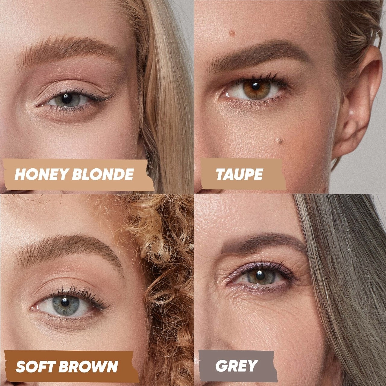 Kosas Air Brow Tinted Clean Volumizing Eyebrow Gel - Taupe - Image 4