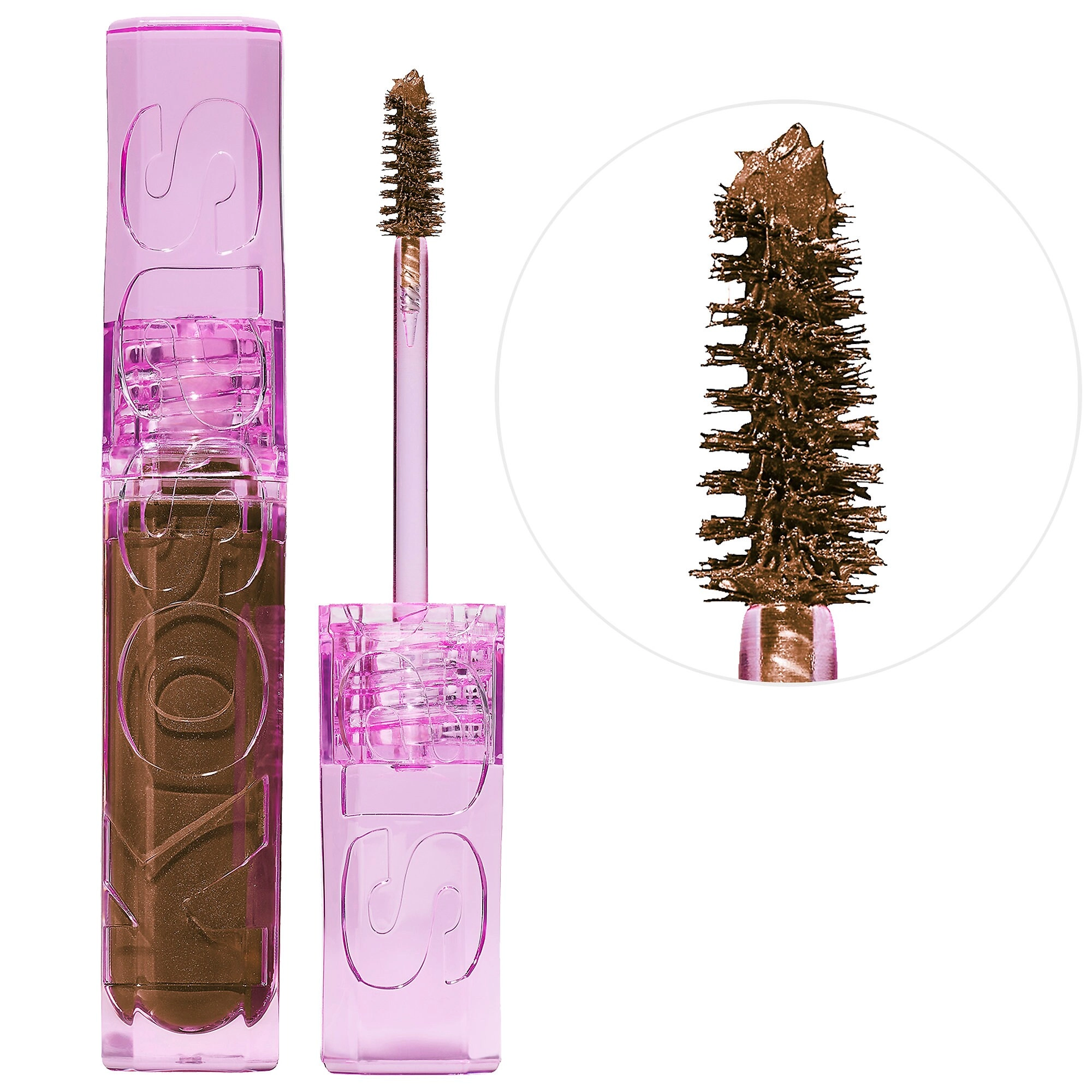 Kosas Air Brow Tinted Clean Volumizing Eyebrow Gel - Medium Chocolate Brown