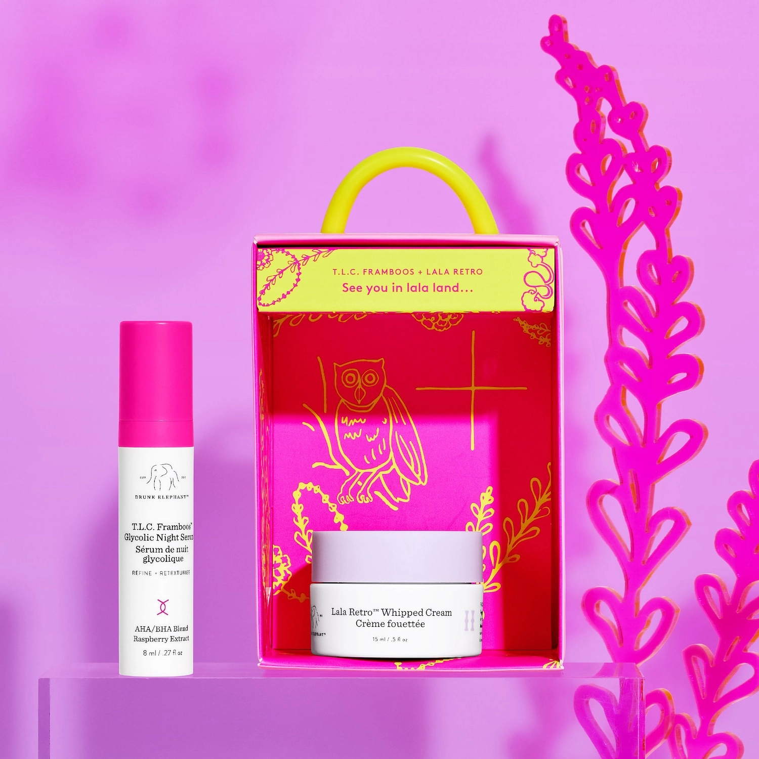 Drunk Elephant Call It A Night Glycolic Serum + Moisturizer Duo - Image 4