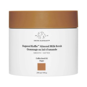 Drunk Elephant Sugared Koffie™ Almond Milk Body Scrub 9 oz/270 mL Vegan Fragrance-Free