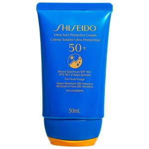 Shiseido Ultra Sun Protector Cream SPF 50 Without Oxybenzone Liquid Formula Waterproof UV Protection