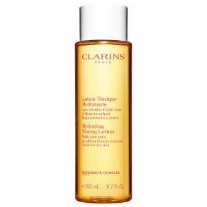 Clarins Hydrating Toner Lotion with Aloe Vera - 6.7 oz/200 mL - Best for Dry Skin