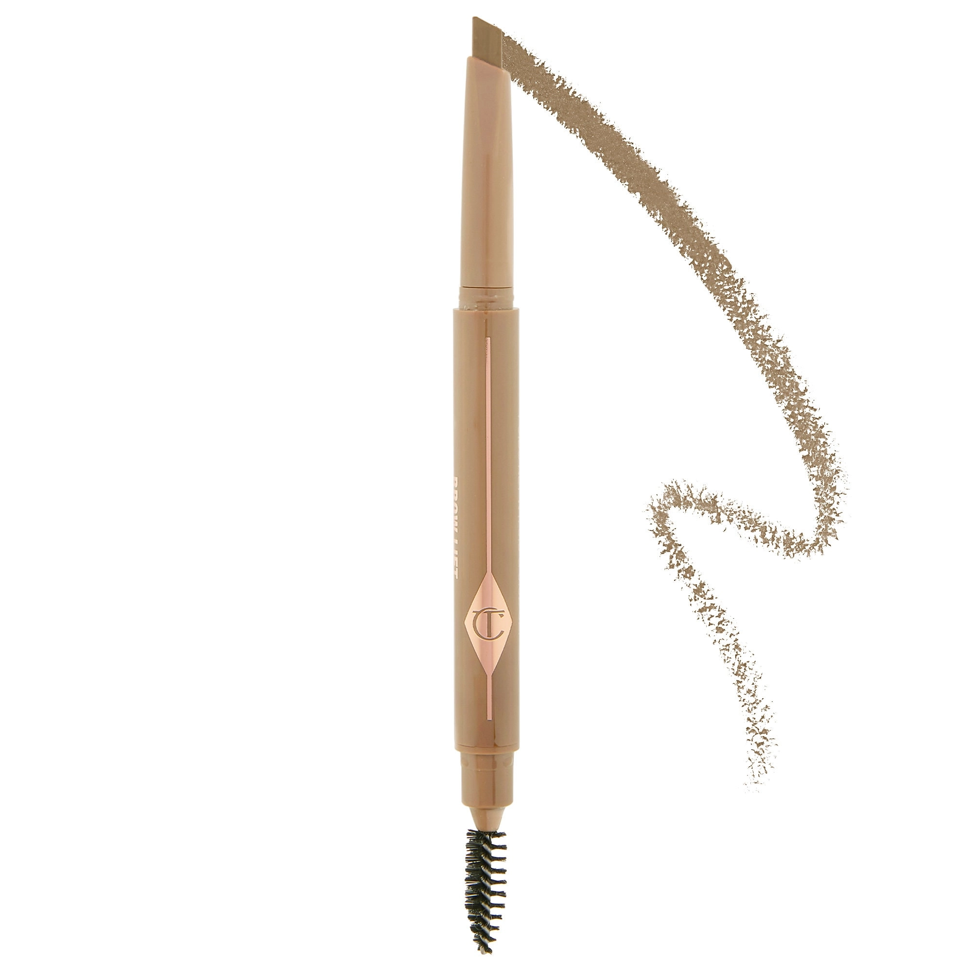 Charlotte Tilbury Brow Lift Refillable Triangular Eyebrow Pencil - Color: Taupe
